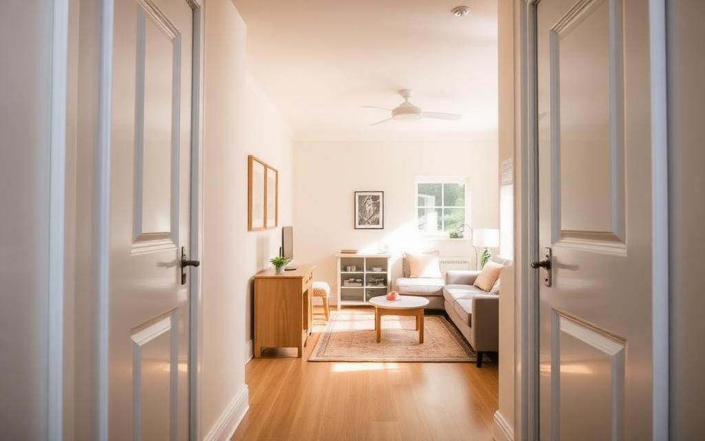 A bright one-bedroom UK apartment