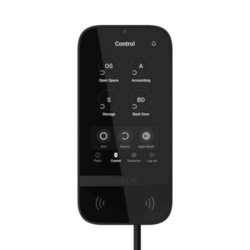 Ajax Superior KeyPad TouchScreen Fibra