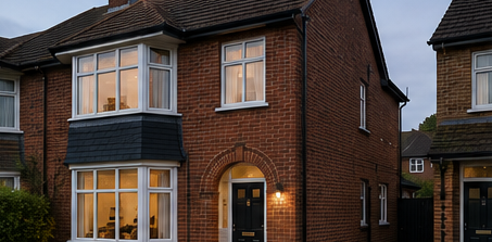 A typical UK family house